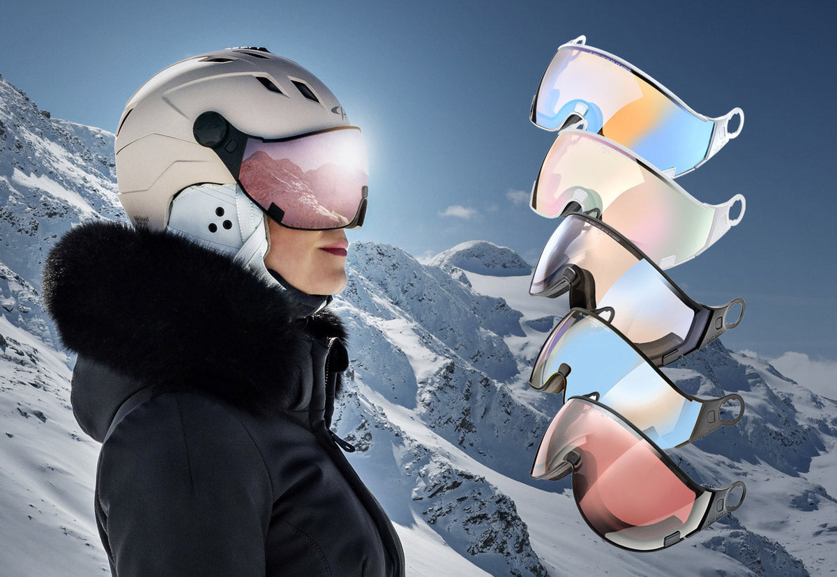 Choosing The Right Visor For Your CP Visor Ski Helmet