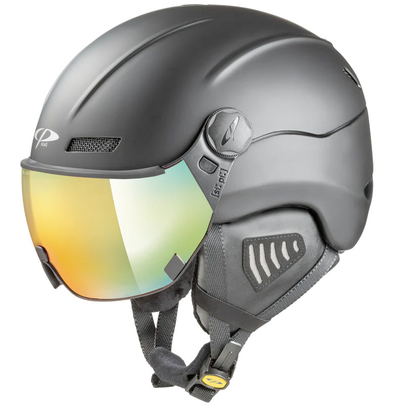 CP New Camurai Black Visor Ski Helmet #170