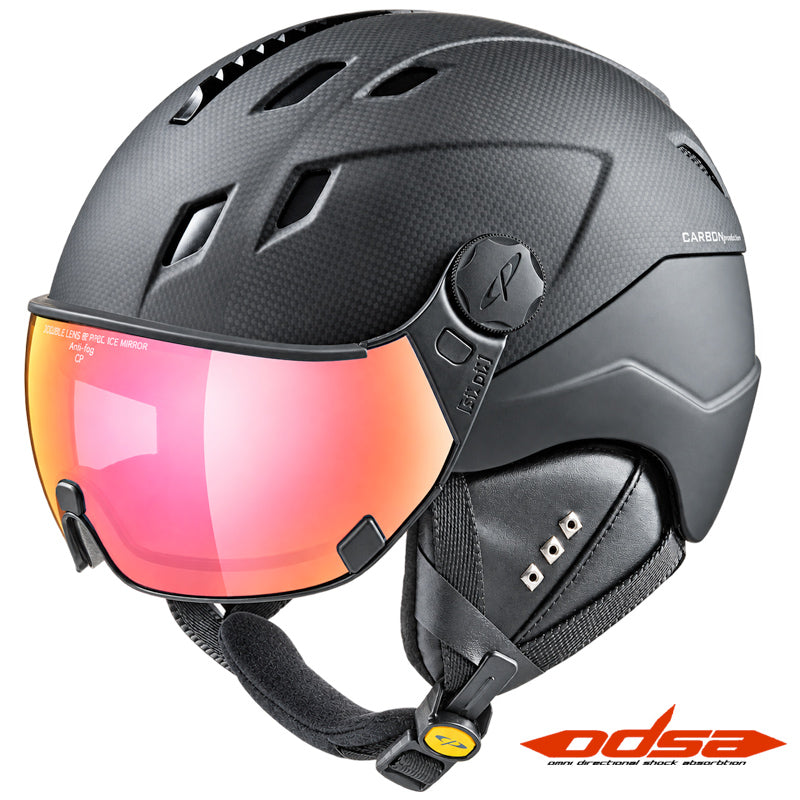 corao+ black carbon visor ksi hlemt #435