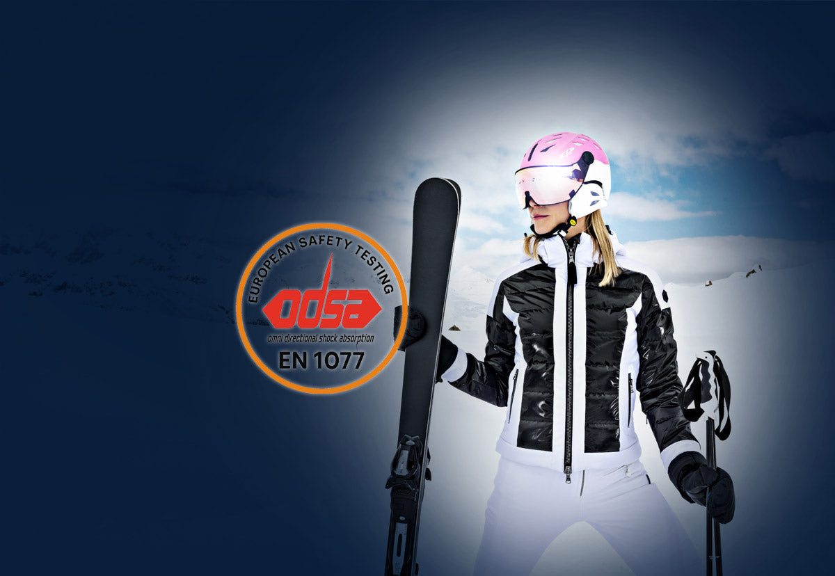 Safety Technology in CP Visor Ski Helmets: Swiss Precision + ODSA Innovation