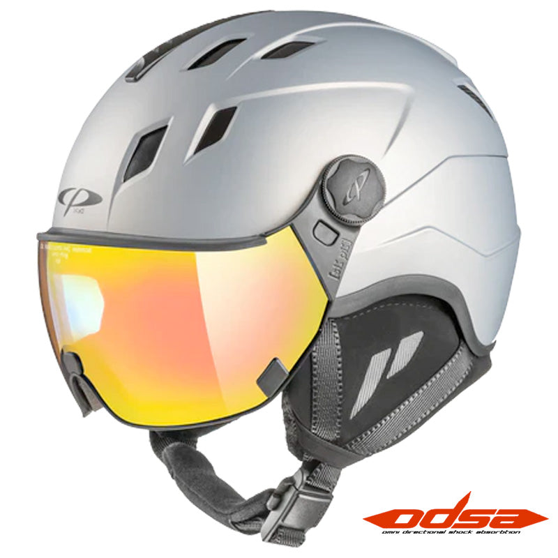 CO Corao Plus silver visor ski helmet