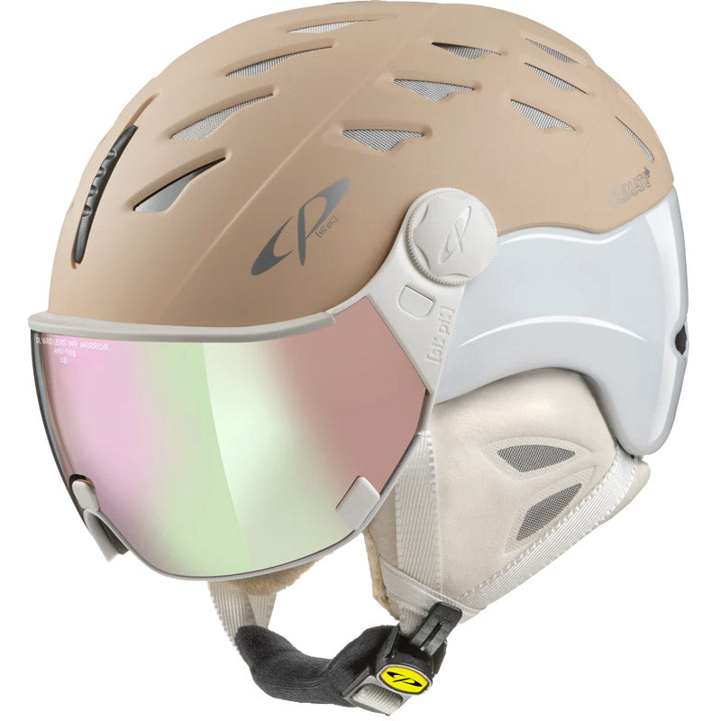 CP Cuma Sand #329 Visor Ski Helmet