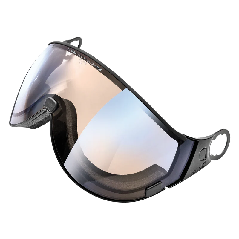 #16 DL Vario BR Pol Ice Mirror Visor (teardrop shape)
