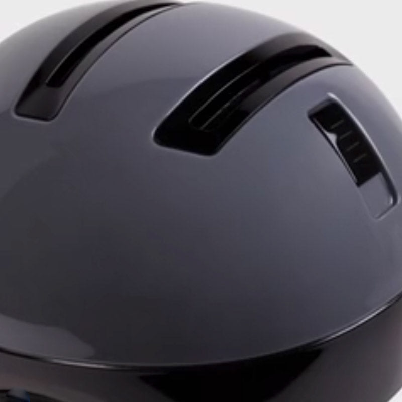 Detail view of ventilation system in Kask Visor Ski Helmet