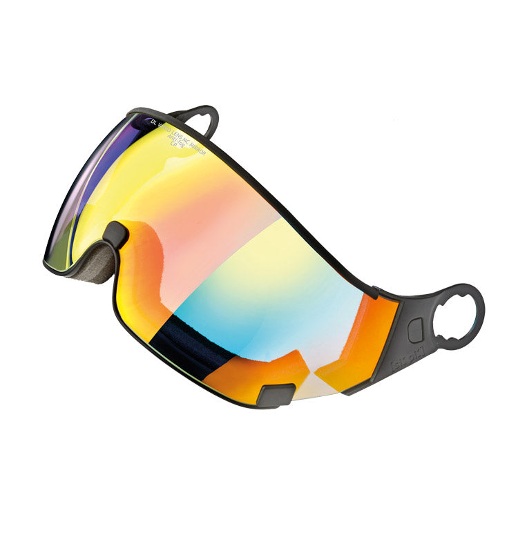 orange ski helmet visor 27