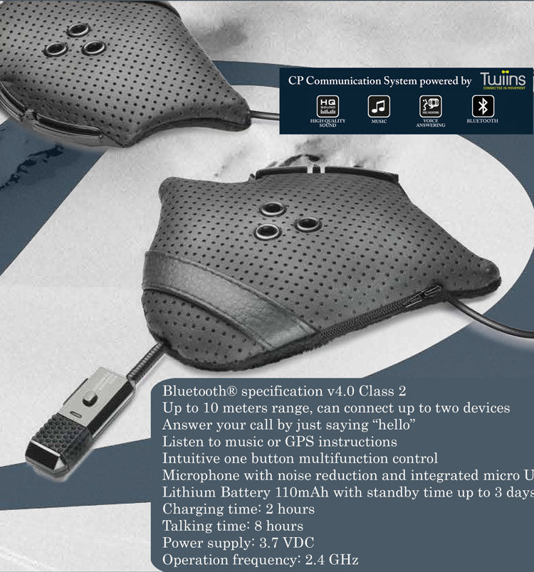 ski helmet communication system
