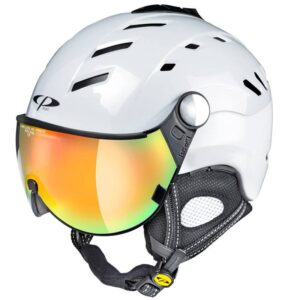 cp camurai white womens ski helmet