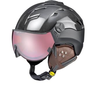 carbon visor ski helmet