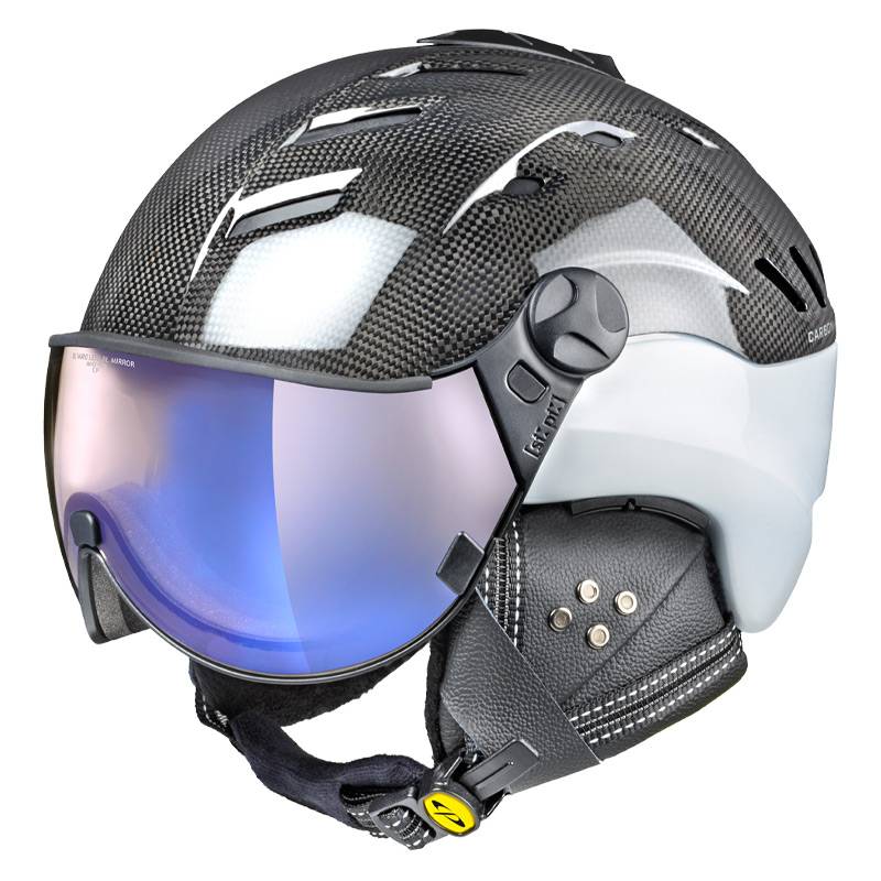 Carbon All in one ski helmet