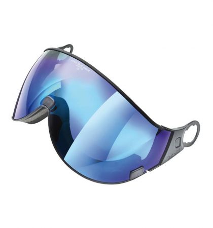 Flash Blue Visor Ski Helmet Visor