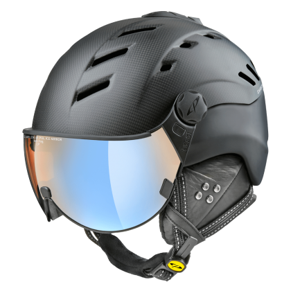 CP Camurai #16516 Carbon visor ski helmet