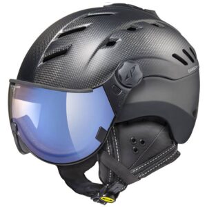 cp camurai 165 black carbon visor ski helmet