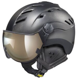 cp camurai black visor ski helmet bronze lens