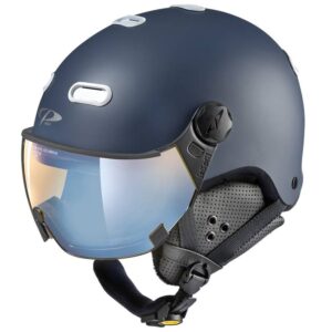 cp carachillo blue visor ski helmet