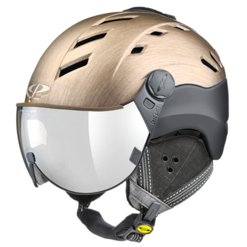 Camurai Bronze Visor Ski Helmet 109