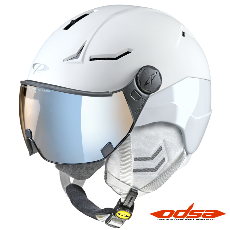 Coya Plus 805 White Visor Ski Helmet