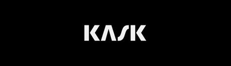 Kask Visor Ski Helmet Logo