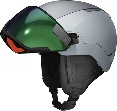 Atomic Revent GT Amid All In One Ski Helmet HD In Grey