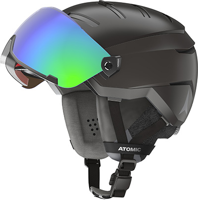 Atomic Savor Amid Visor Helmet HD Black