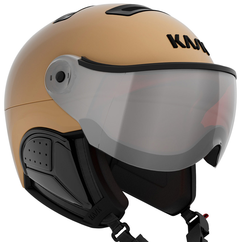 Kask Treasure Gold Visor Ski Helmet