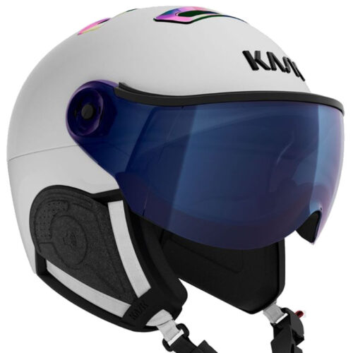 Kask Visor Ski Helmet with Rainbow Iridium Visor